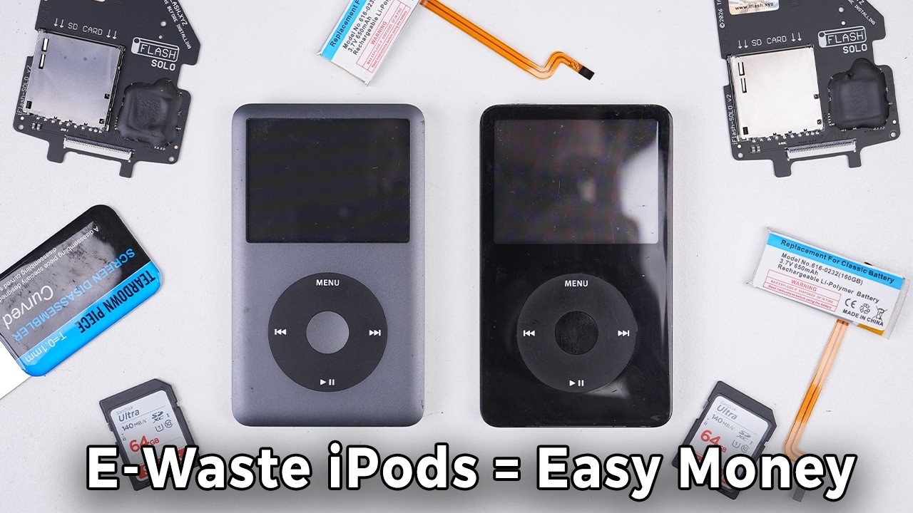 $7.50 E-Waste iPods - Easy Profit