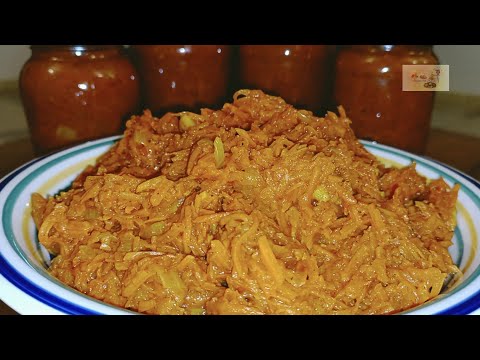 ANCHARD DE CAROTTES 🥕 EN SAUCE 🍅 recette Comorienne #Roukianass