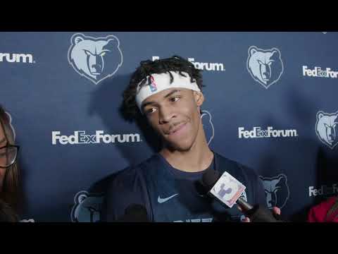 MEMvPOR: Ja Morant on Damian Lilliard matchup, team camaraderie, living with family - 2/12/20