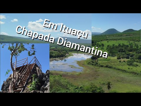 Belezas naturais de Ituaçu Bahia Chapada Diamantina Pico do urubu. Trilha na mata 