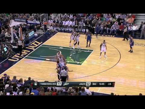 Kevin Love's first triple-double | 37pts, 12 reb, 10 ast  vs Utah: full highlights | 22 Feb 2014