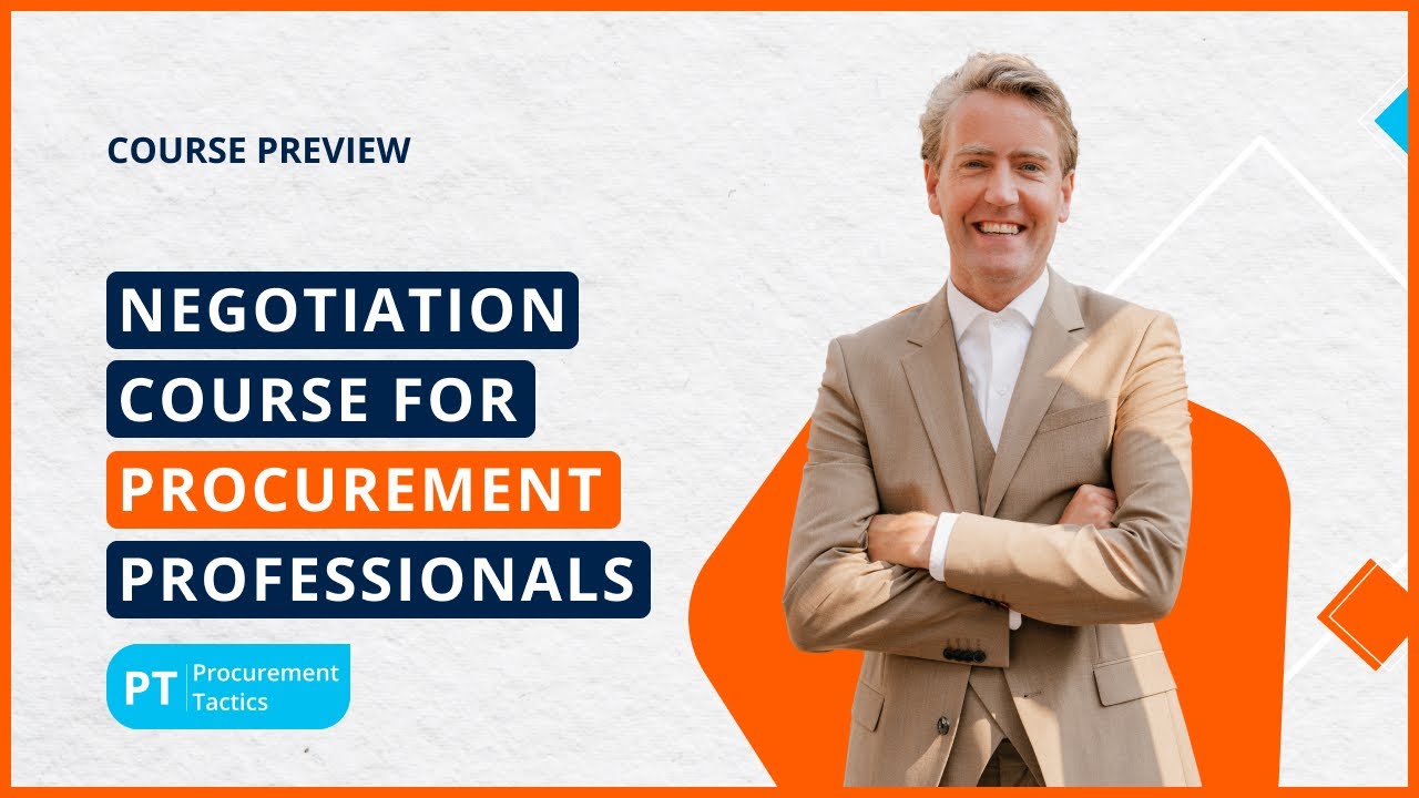 Negotiation Course For Procurement Professionals