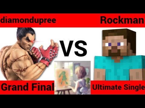 SMASHED at Transplants #2 - Grand Final: diamondupree (Kazuya) vs Rockman (Steve)