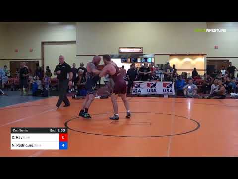 2018 Marine Corps US Open/Masters B Greco Roman 70 Con Semis - Curtis Ray (Sunk) Vs. Nick Rodrigue