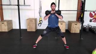 Weighted Lateral Lunges