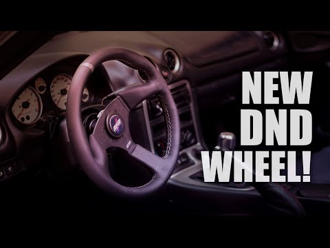 The Miata Gets A New DND Wheel!