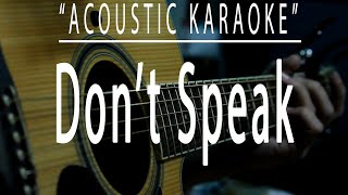 Download lagu Don't speak - No Doubt (Acoustic karaoke) mp3