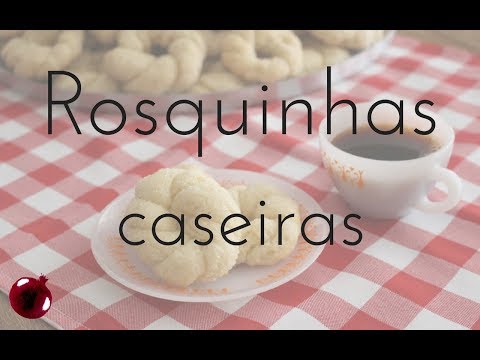 Rosquinhas caseiras pra tomar com café!