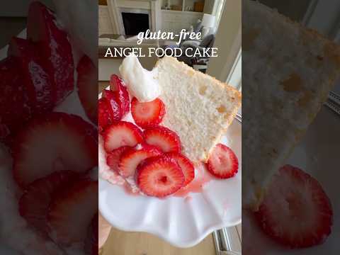 Gluten-Free Angel Food Cake | Meaningfuleats #glutenfree #cakerecipe