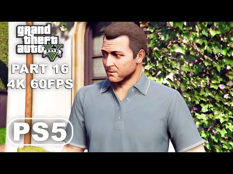 GRAND THEFT AUTO 5 PS5 Gameplay Walkthrough Part 16 - GTA 5 PS5 Ultra Graphics 4K 60FPS