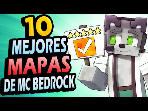 ⭐ I tried the TOP 10 Rated Minecraft Bedrock Maps!!!