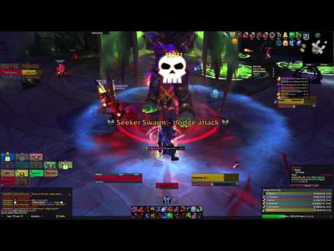 Heroic Tichondrius (Noob Blood DK PoV) Totally Clean Kill.....