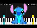 Lilo & Stitch - Hawaiian Roller Coaster Ride | EASY Piano Tutorial