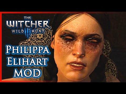 Witcher 3: Philippa Elihart No Eye Bandage (Mod)