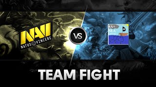Team fight by Na'Vi vs 4 Anchors + Sea Captain @XMG Captains Draft Season 2