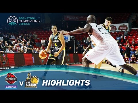 Proximus Spirou v MHP RIESEN Ludwigsburg - Highlights - Basketball Champions League
