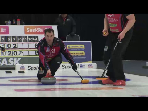 CURLSASK 2019 Tankard Semi-Final - Feb 10/19 Deis vs Muyres