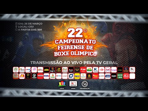 22° Campeonato Feirense de Boxe Olímpico - TvGeral.com.br