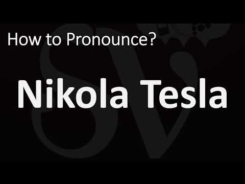 How to Pronounce Nikola Tesla? (CORRECTLY)