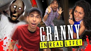 Granny Horror Game in Real Life! (Granny's REVENGE!)