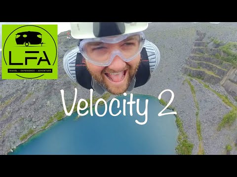Zip Line World | Velocity 2 | Fastest Zip Line in the World | Wales