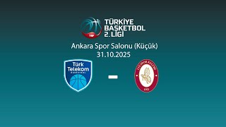 Türk Telekom Gelişim – İ.T.Ü Tam Finans Türkiye Basketbol 2.Ligi 3.Haf