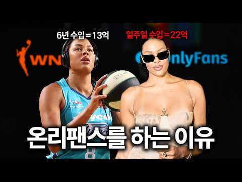 왜 운동선수들이 성인 플랫폼 온리팬스로 가는 걸까?