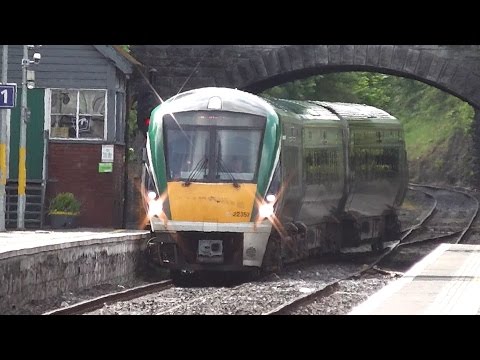 IE 22000 Class ICR Train number 22357 - Tullamore Station, Offaly