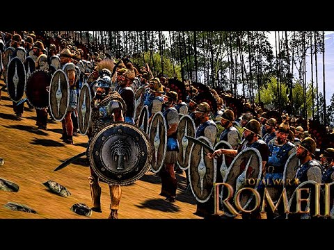 10,000 Сarthage warriors VS 8,000 Roman legionaries|Total war Rome 2|