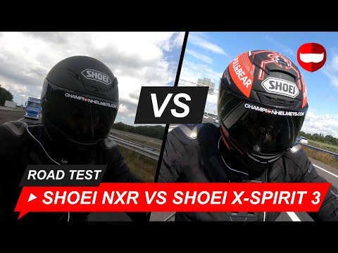 Shoei NXR vs Shoei X-Spirit III Road Test - ChampionHelmets.com