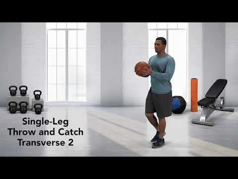 How to do a Single-Leg Throw and Catch Transverse 2
