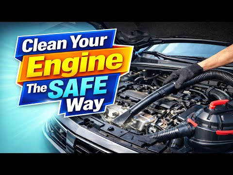 How to Safely Clean Your Engine Bay Without Damaging Anything!