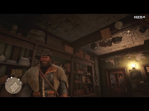 RDR2 - When Arthur Does Not Sleep For A Long Time, He Begins To Fall Asleep Standing On His Feet
