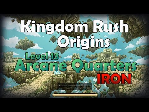 Kingdom Rush Origins - Level 13 (Iron)