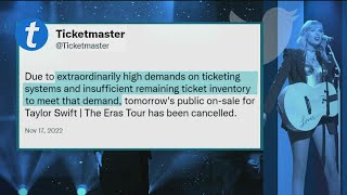 Ticketmaster cancels next Taylor Swift concert ticket sale