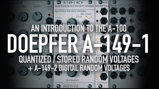 Video thumbnail for Doepfer A-149-1 Quantized / Stored Random Voltages + A-149-2 Dig Rnd Volt by Detroit-Berlin