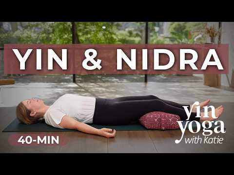 40 min Yin Yoga with Yoga Nidra: Yoga for When You Want to Lie in the Fetal Position