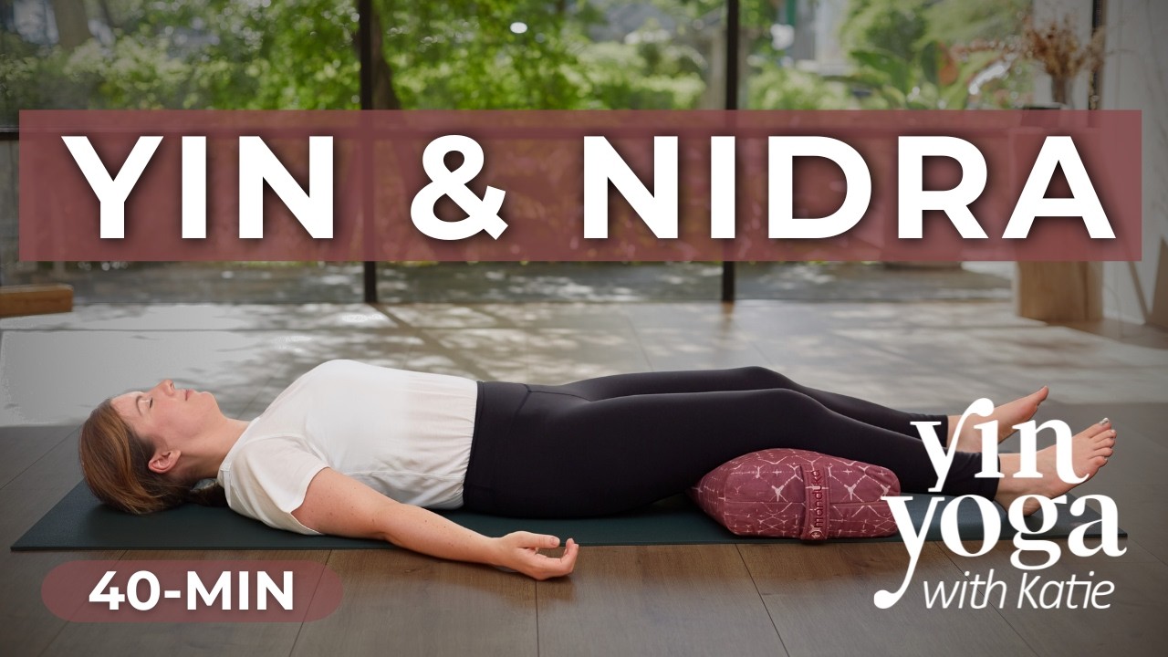 40 min Yin Yoga with Yoga Nidra — Yin Yoga class, 41 minutes