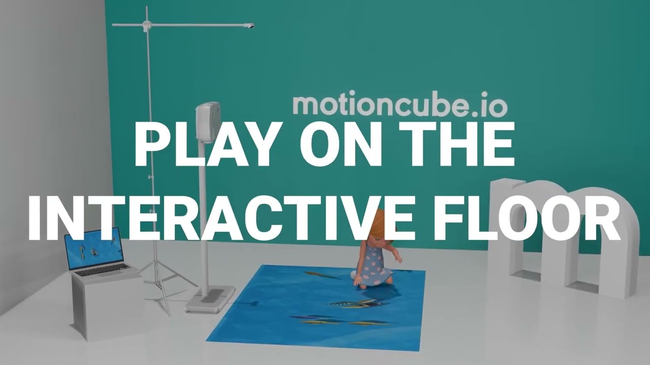 Interactive Floor Setup Using Orbbec Astra 2 & Projector | Free Motion Game Software