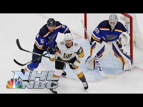 NHL Stanley Cup Round Robin: Golden Knights vs. Blues | EXTENDED HIGHLIGHTS | NBC Sports