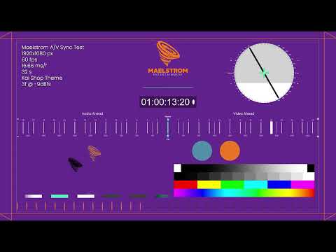 Cooler than Twitch Sync Test Sequence - 1080p True 60FPS