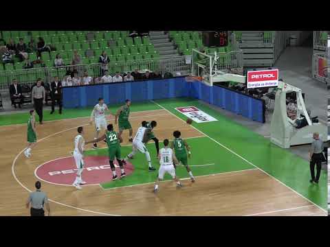 Prvi točki Davida Kralja za Petrol Olimpijo (Petrol Olimpija - Zlatorog, 4.2.2019)