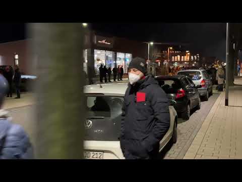 Mo.24.1.2022 Bordesholm „Rote Karte für Spaziergänger“