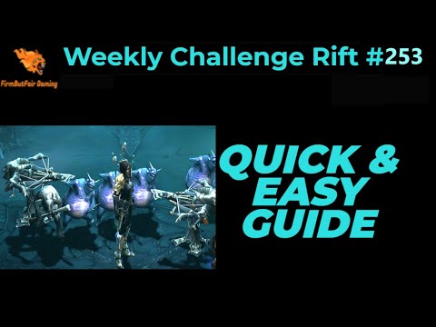 Diablo 3: NA Challenge Rift #253 - Quick & Easy Guide - Maps & Everything you need for a quick time!