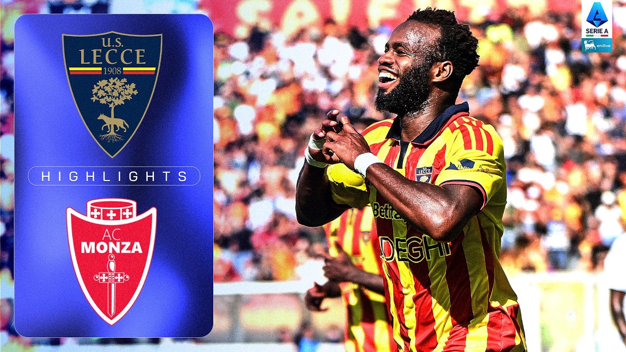 Partita Pazza al Via Del Mare! | LECCE-MONZA | HIGHLIGHTS | SERIE A ENILIVE 2026/27