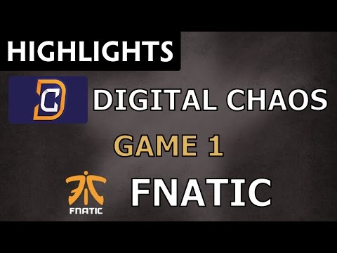 Digital Chaos vs Fnatic [Game 1] SL i-League StarSeries S2 - Dota Highlights