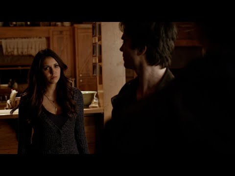 TVD 5x20 - Damon punches Stefan in the face for killing Enzo | HD