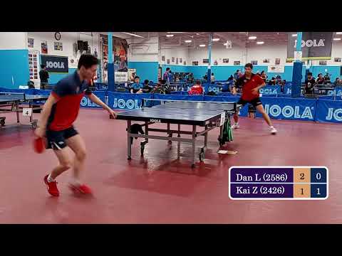 Dan Liu (2586) vs Kai Zarehbin (2426) - JOOLA Summer Open at ICC on 5-15-2022