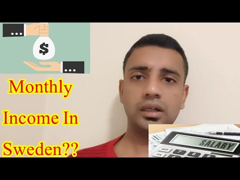 Sweden main Monthly income Kya hai | AP 1 maheeny main kitny krones kama skty Hain| Jobs in Sweden