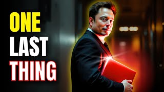 “Before I Go…” Musk Drops the Final DOGE Reveal